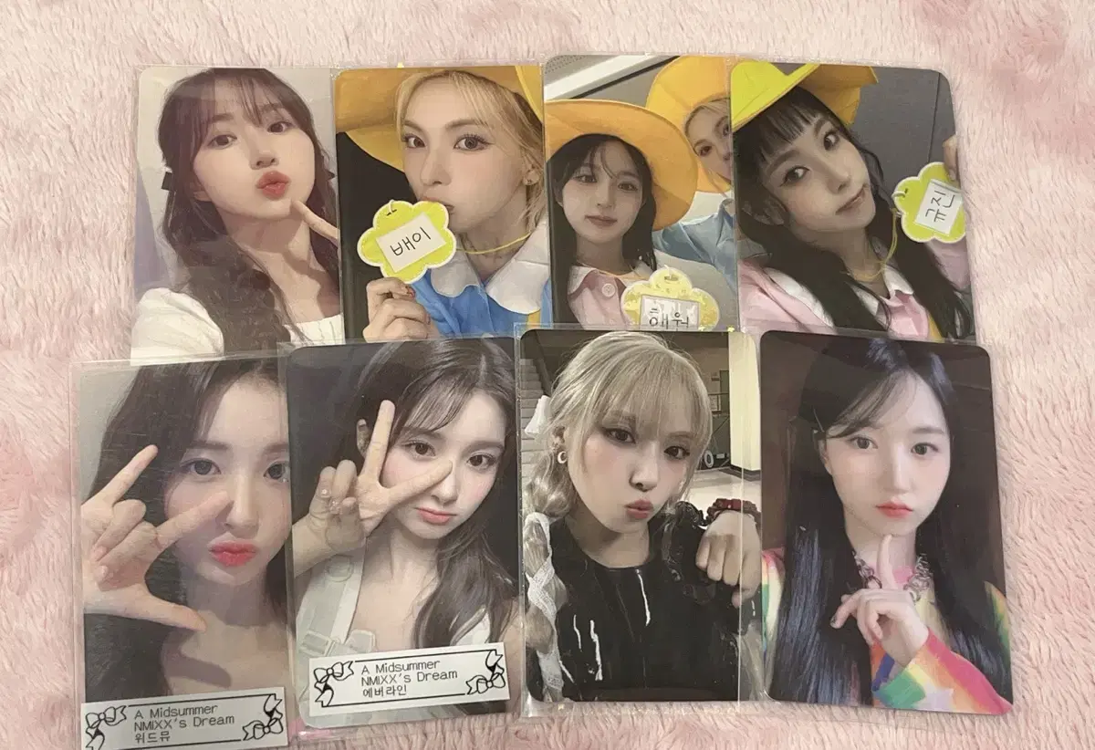 NMIXX photocard bulk (including official goods )