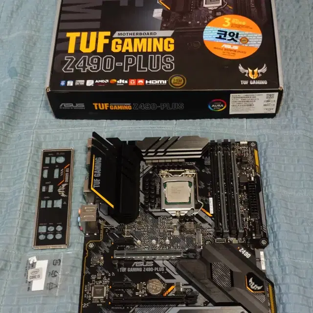 ASUS TUF Z490-PLUS + Core i5 10400F