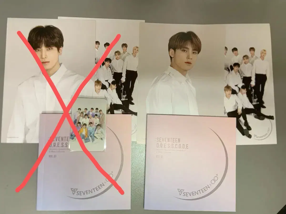 Seventeen Lens AO+ photobook photocard wonwoo mingyu WTS