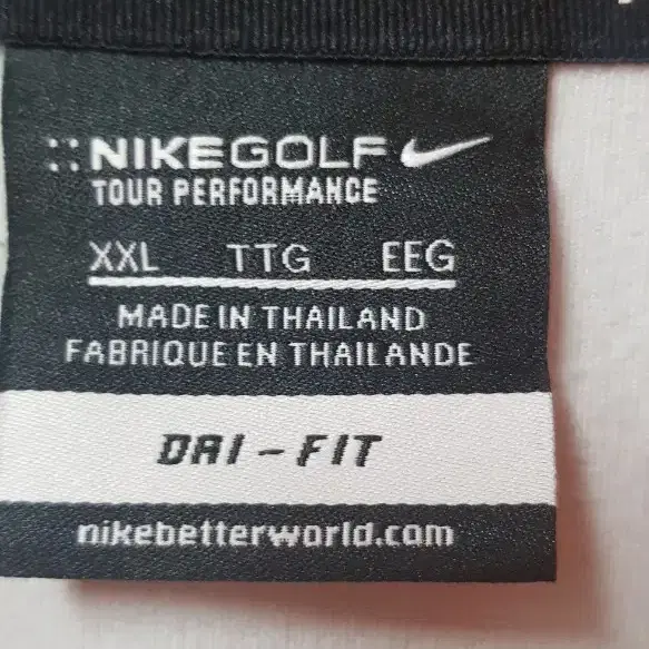 NIKE  GOLF 드라이 핏 남성카라티 XXL 110