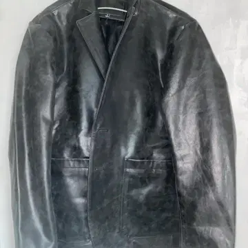 스투시)Stussy Leather Sport Coat blk Small | 브랜드 중고거래