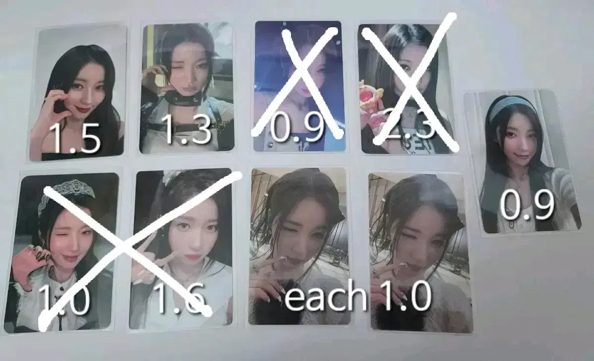 Baby Monster Bulk photocard wts (photo enlargement recommended)