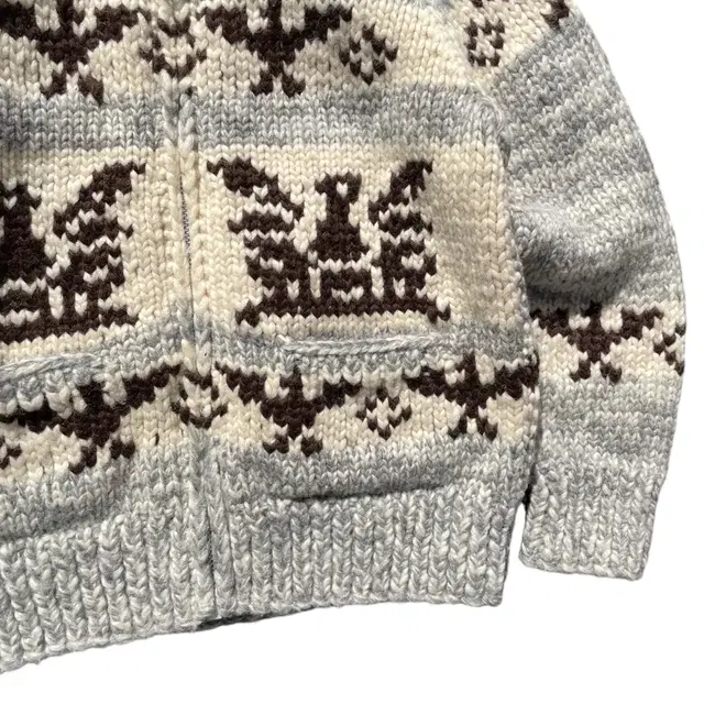 70s thunderbird cowichan sweater