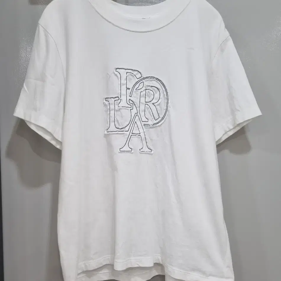 프렌다 PRDA DENIM PATCH CREWNECK TEE S