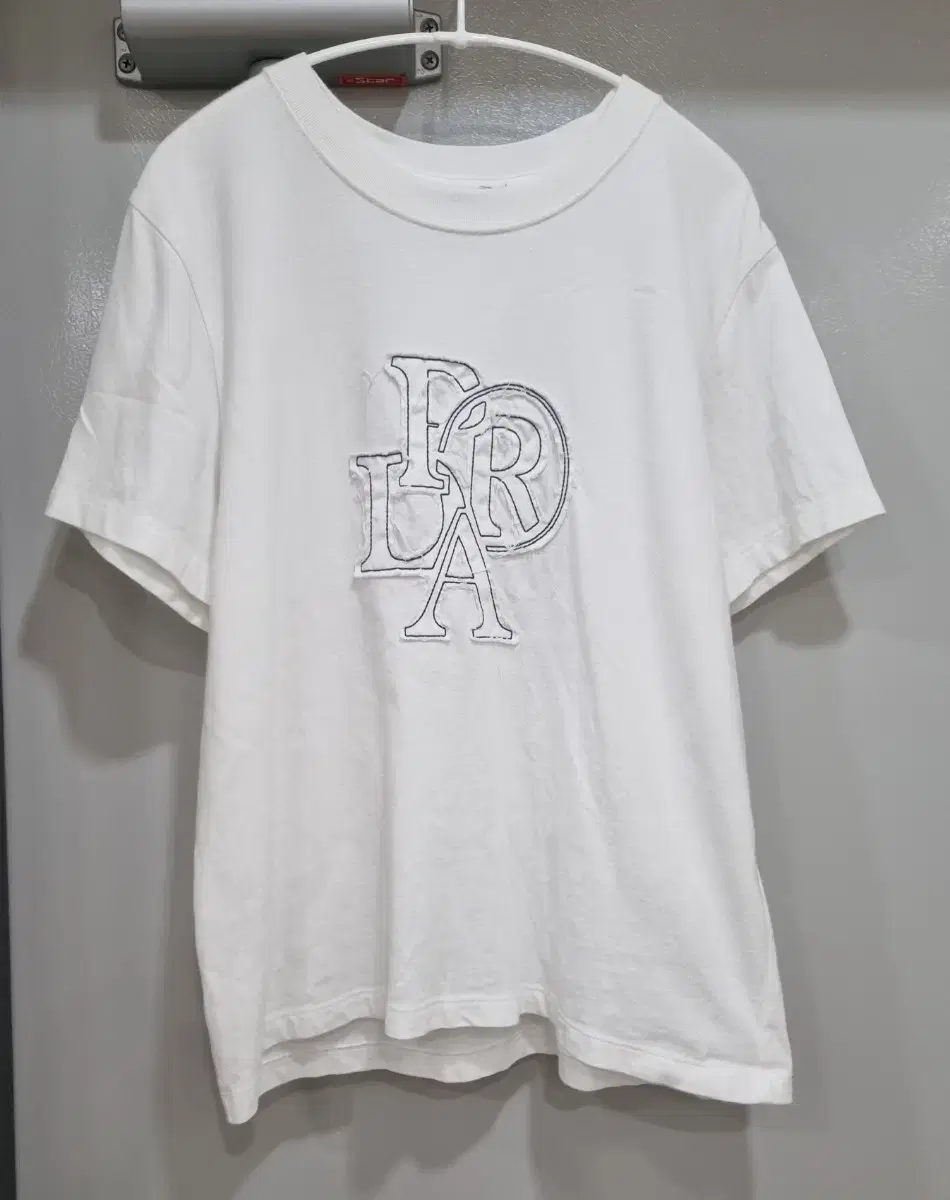 프렌다 PRDA DENIM PATCH CREWNECK TEE S