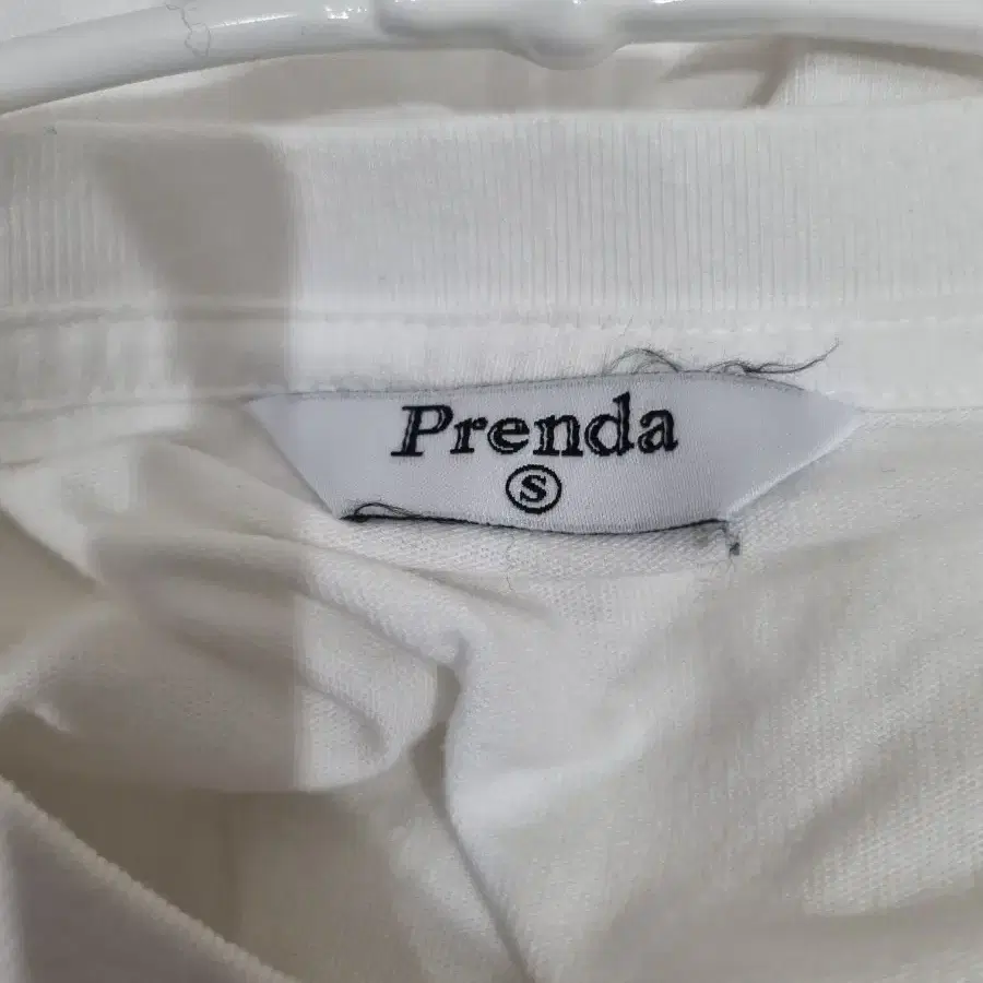 프렌다 PRDA DENIM PATCH CREWNECK TEE S