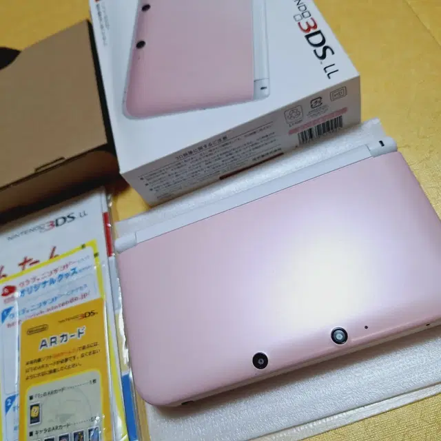 거의새제품 핑크 3dsll 3dsxl 특A 박스셋 닌텐도 일본판 기스X