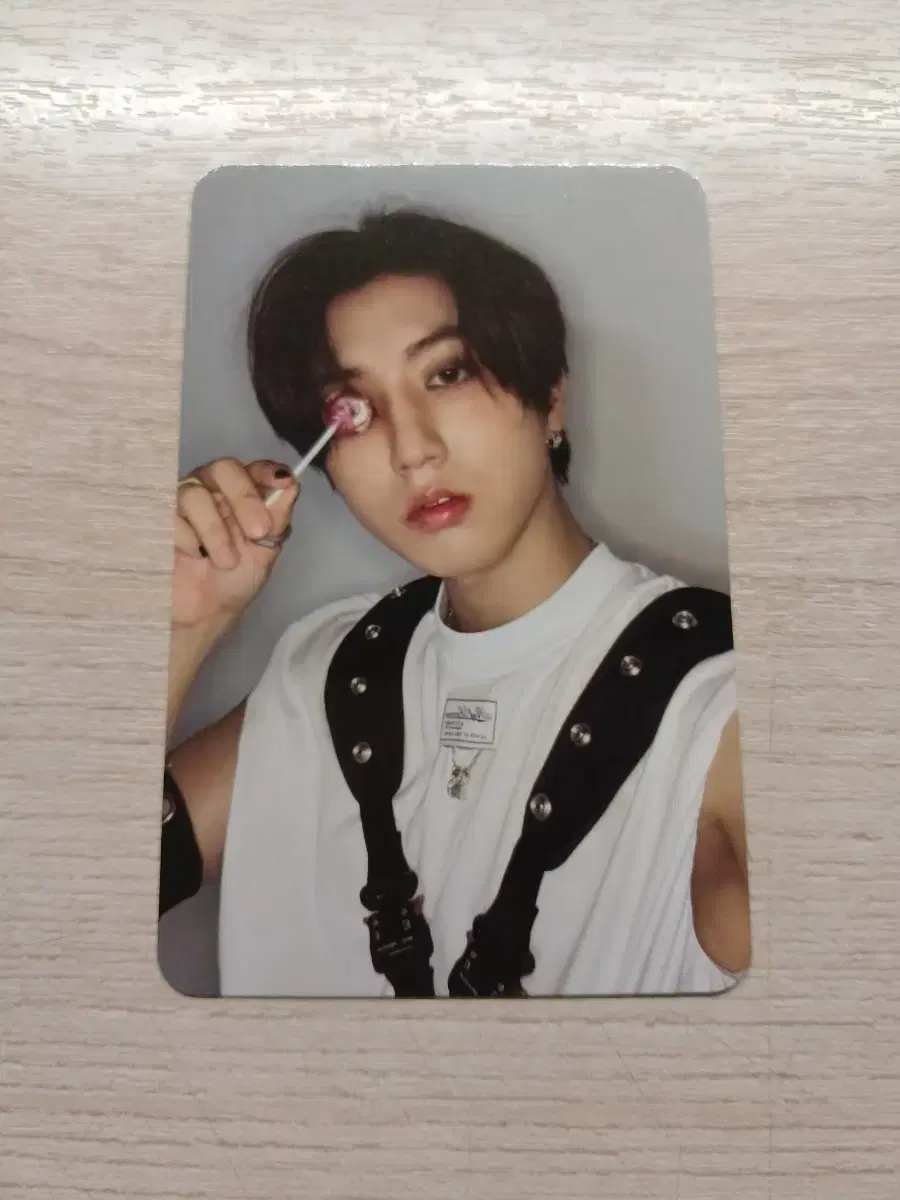 Skz Rockstar han photocard