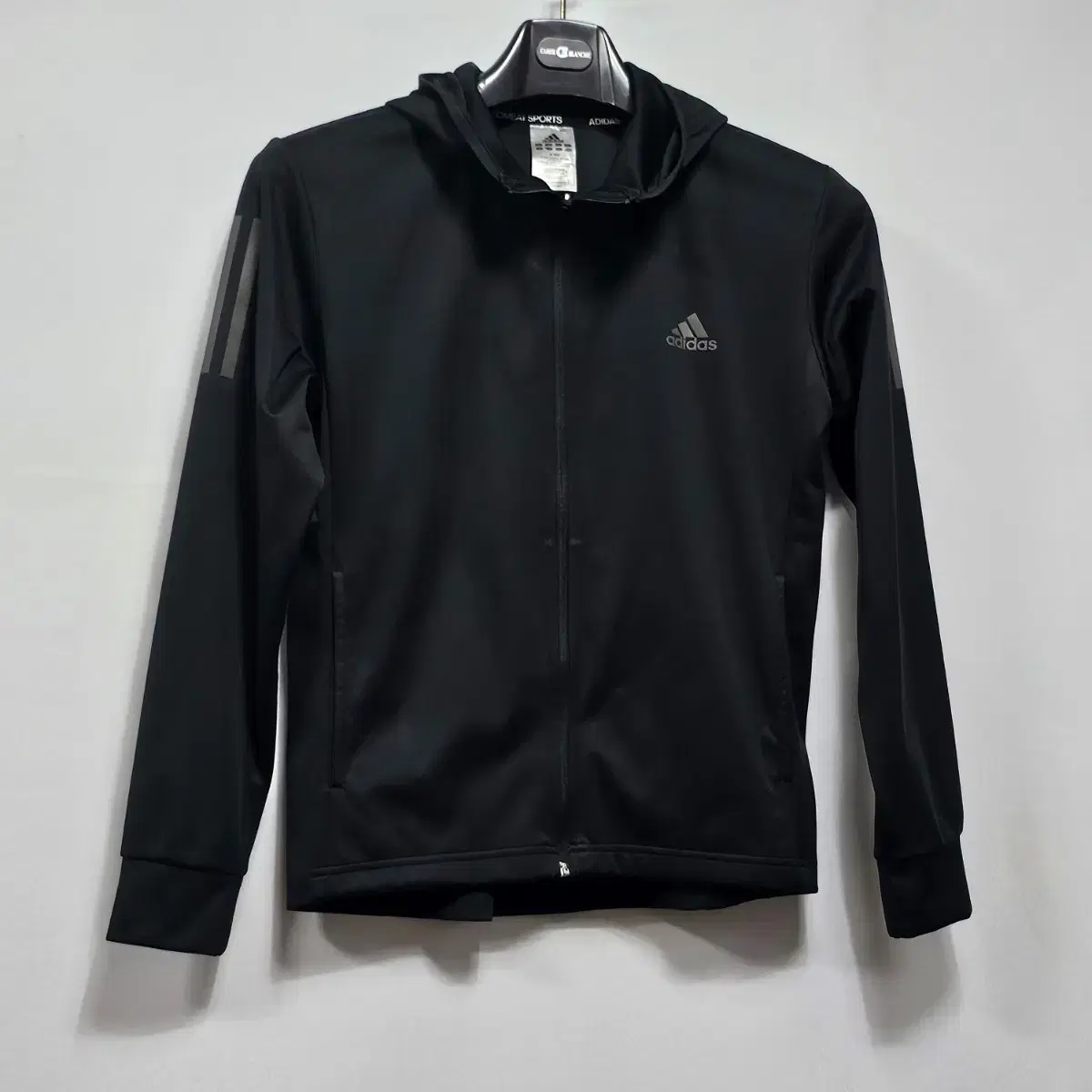 95 adidas Hooded Zip-Up Jacket