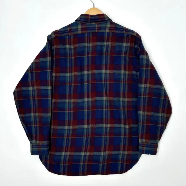 1990s Pendleton 펜들턴 스웨이드 패치 울 체크 셔츠