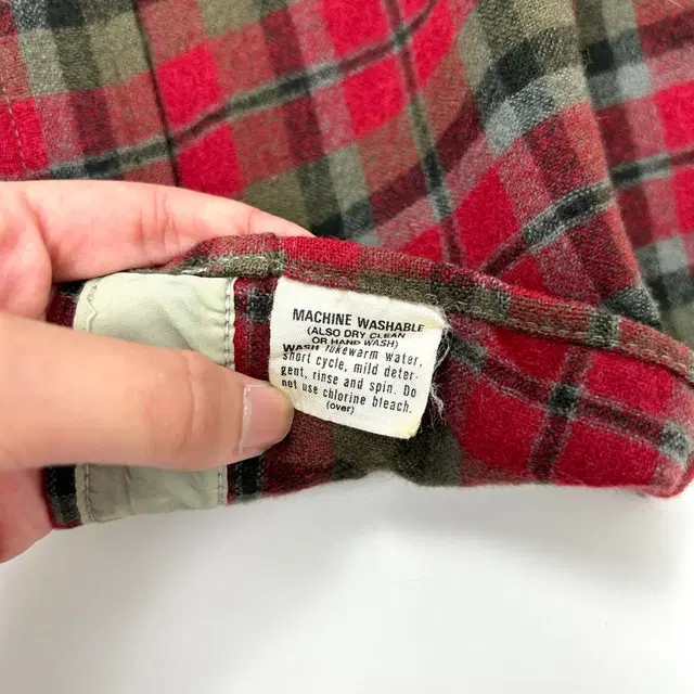 1990s Pendleton 펜들턴 USA 울 체크 셔츠