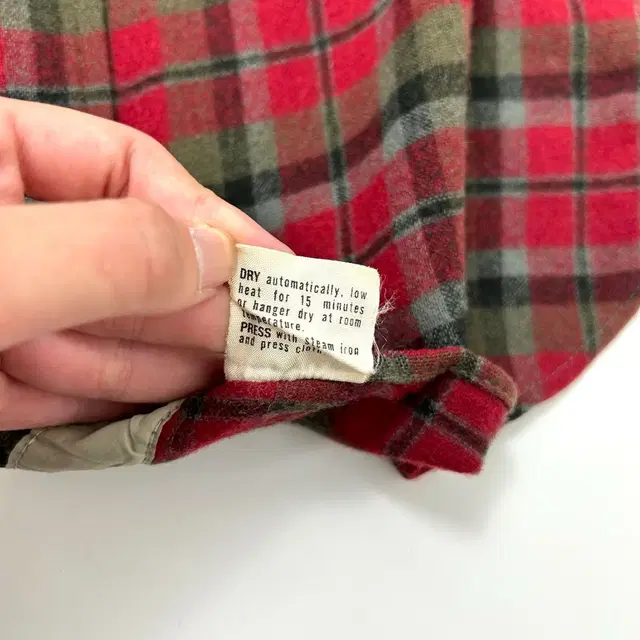 1990s Pendleton 펜들턴 USA 울 체크 셔츠