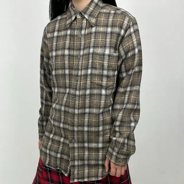 1990s Pendleton 펜들턴 USA 버진 울 체크 셔츠