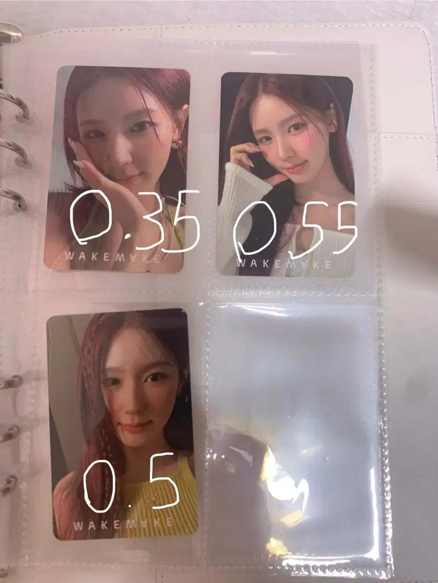 Miyeon Wakemake Photocard