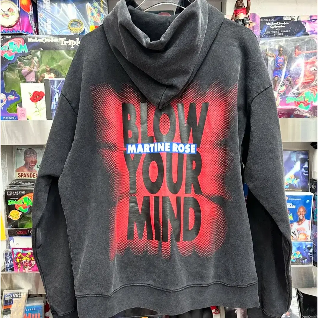 마틴로즈 MARTINE ROSE BLOW YOUR MIND HOODIE