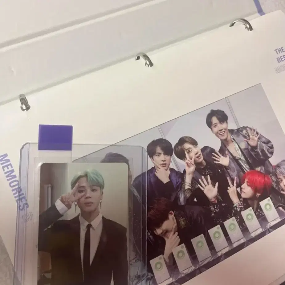 방탄 BTS 2018 메모리즈 풀세트 지민 박지민