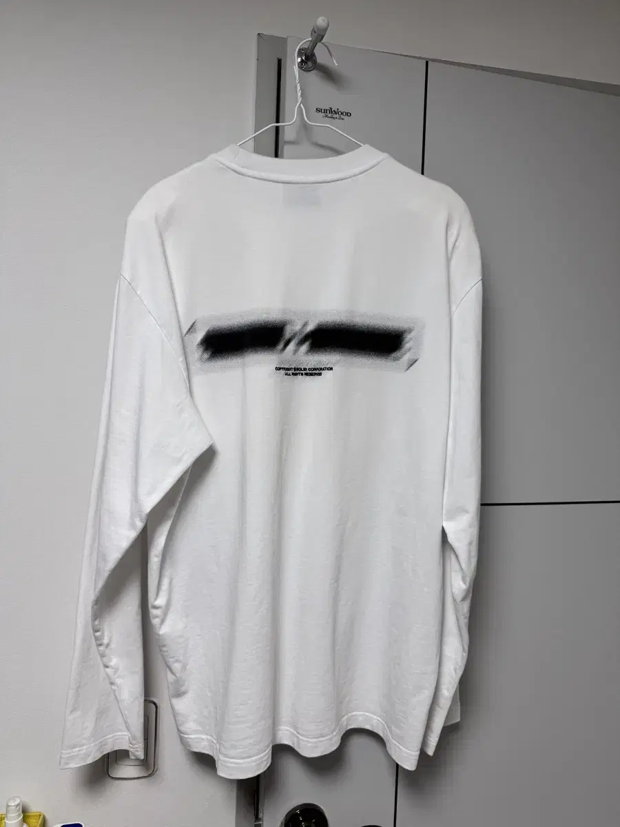 Solid Homme 24SS Blur Back Logo Long Sleeve / 48