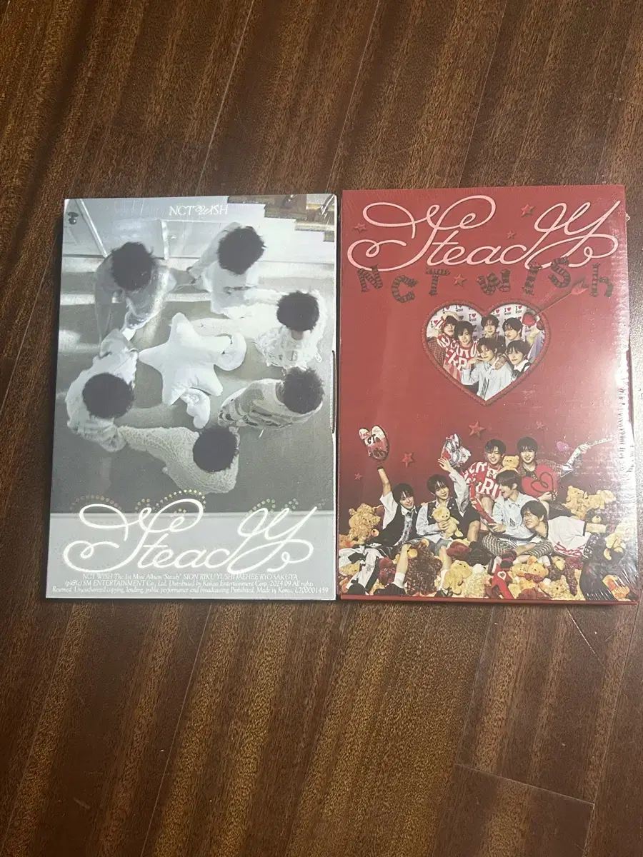 Spot NCT Wish Steady sealed album steady wish