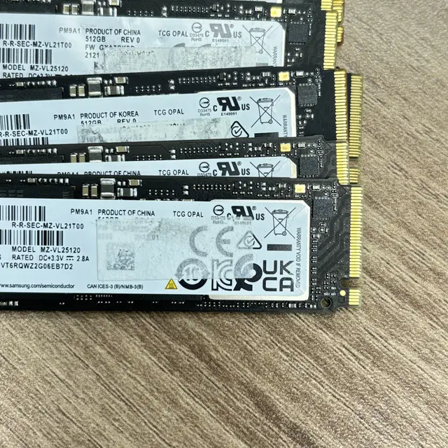 삼성 PM9A1 M.2 NVMe 512GB Gen4