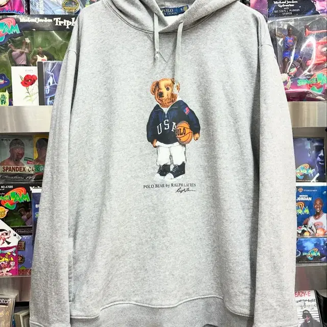 POLO BASKETBALL BEAR HOODIE 폴로 베어 후드