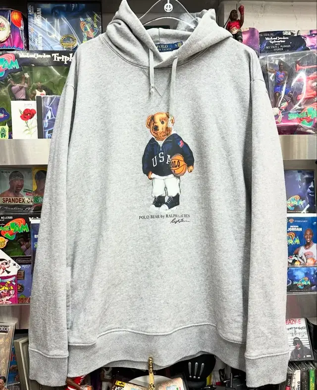 POLO BASKETBALL BEAR HOODIE 폴로 베어 후드