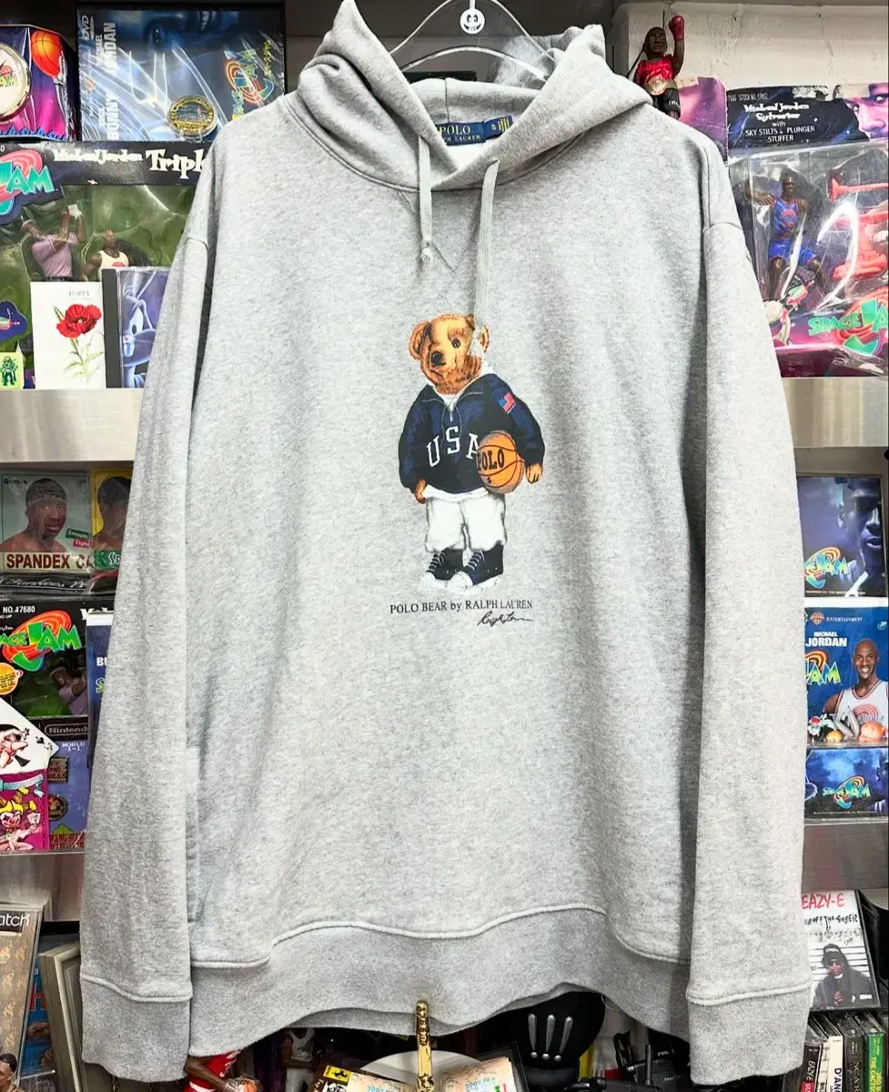 POLO BASKETBALL BEAR HOODIE 폴로 베어 후드