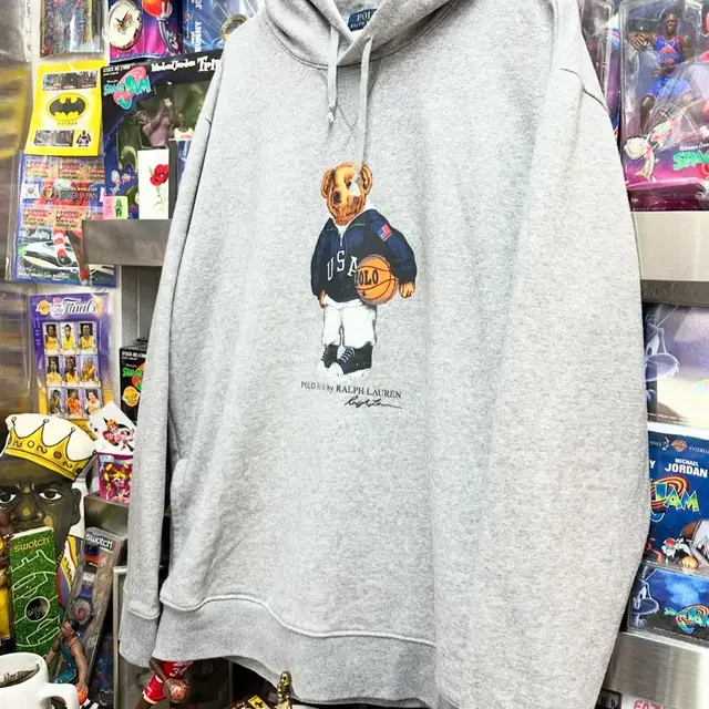 POLO BASKETBALL BEAR HOODIE 폴로 베어 후드