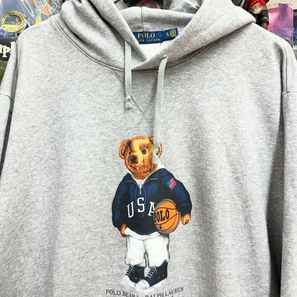 POLO BASKETBALL BEAR HOODIE 폴로 베어 후드