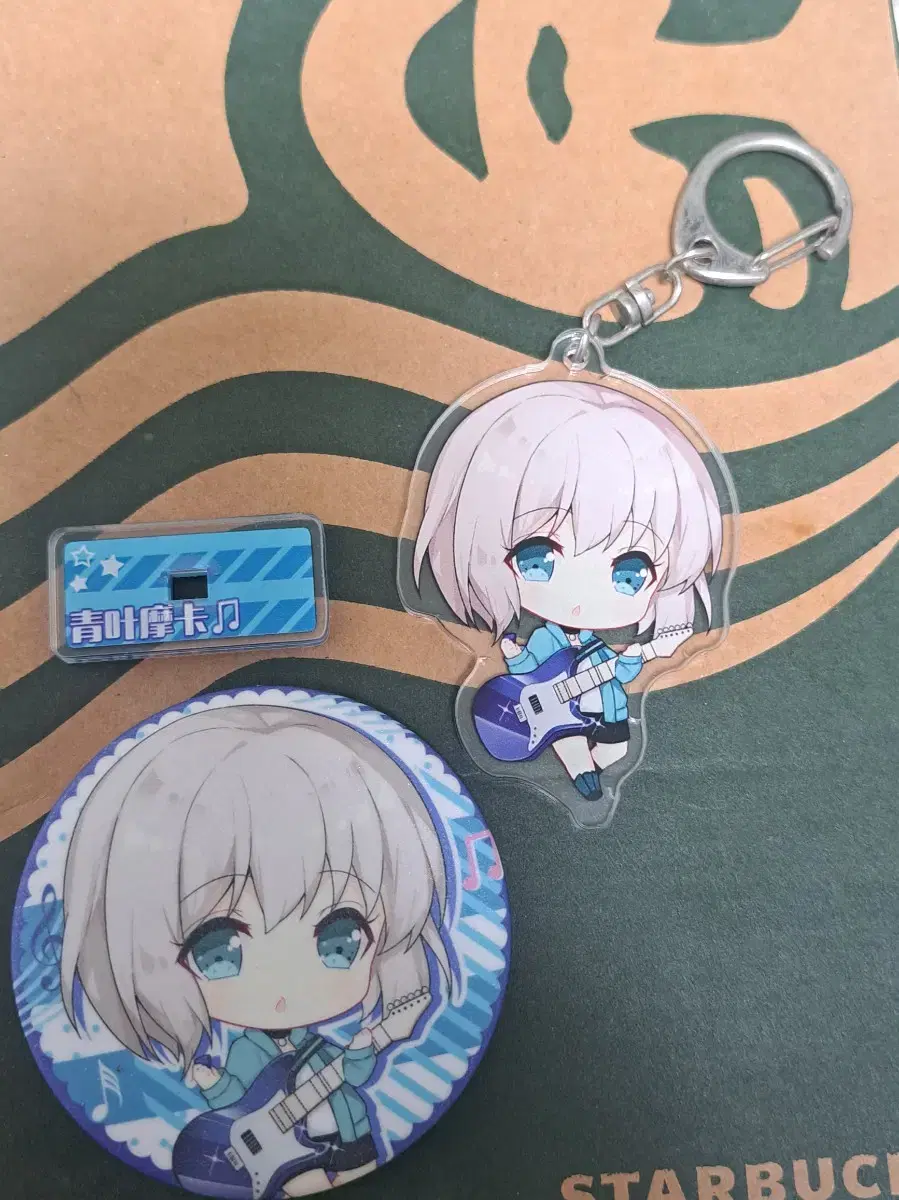 Aobamoka Can Badge & Acrylic WTS