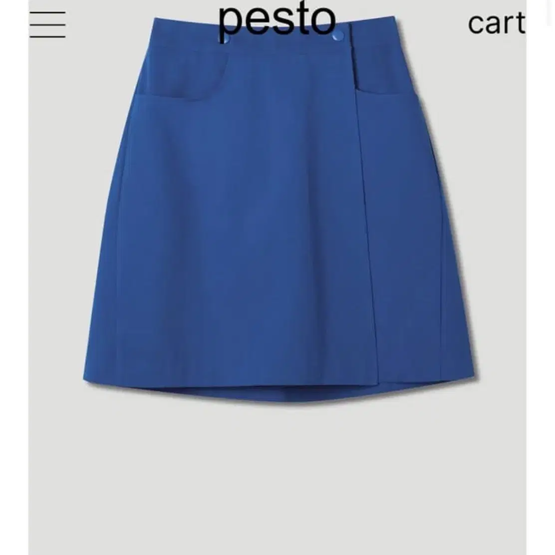 pesto WRAP MINI SKIRT