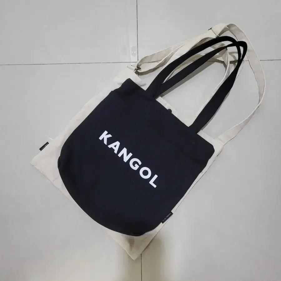 KANGOL 캉골 에코백(2개 일괄)