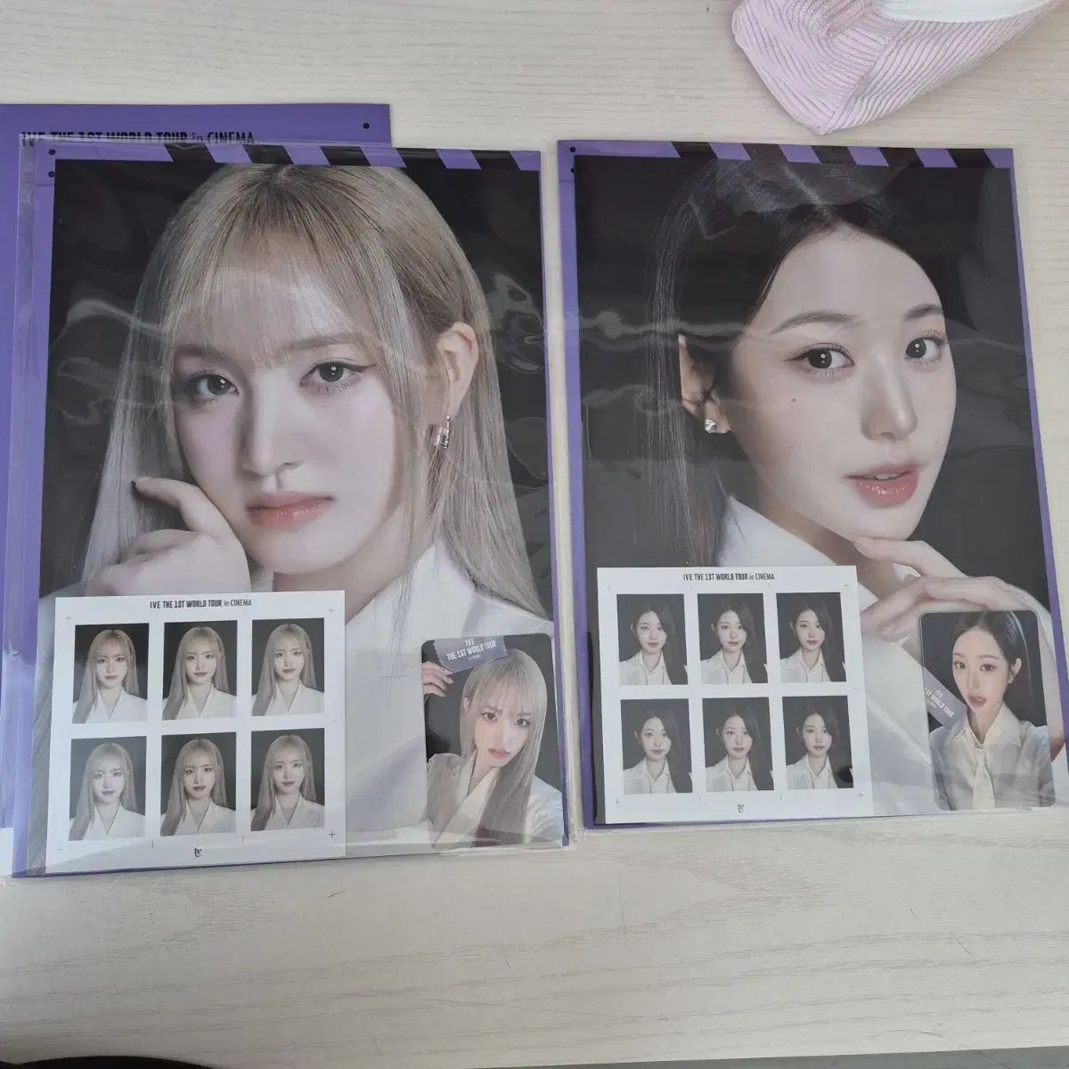 Ive Cinema pop up photocard MD Photo Set Photocard