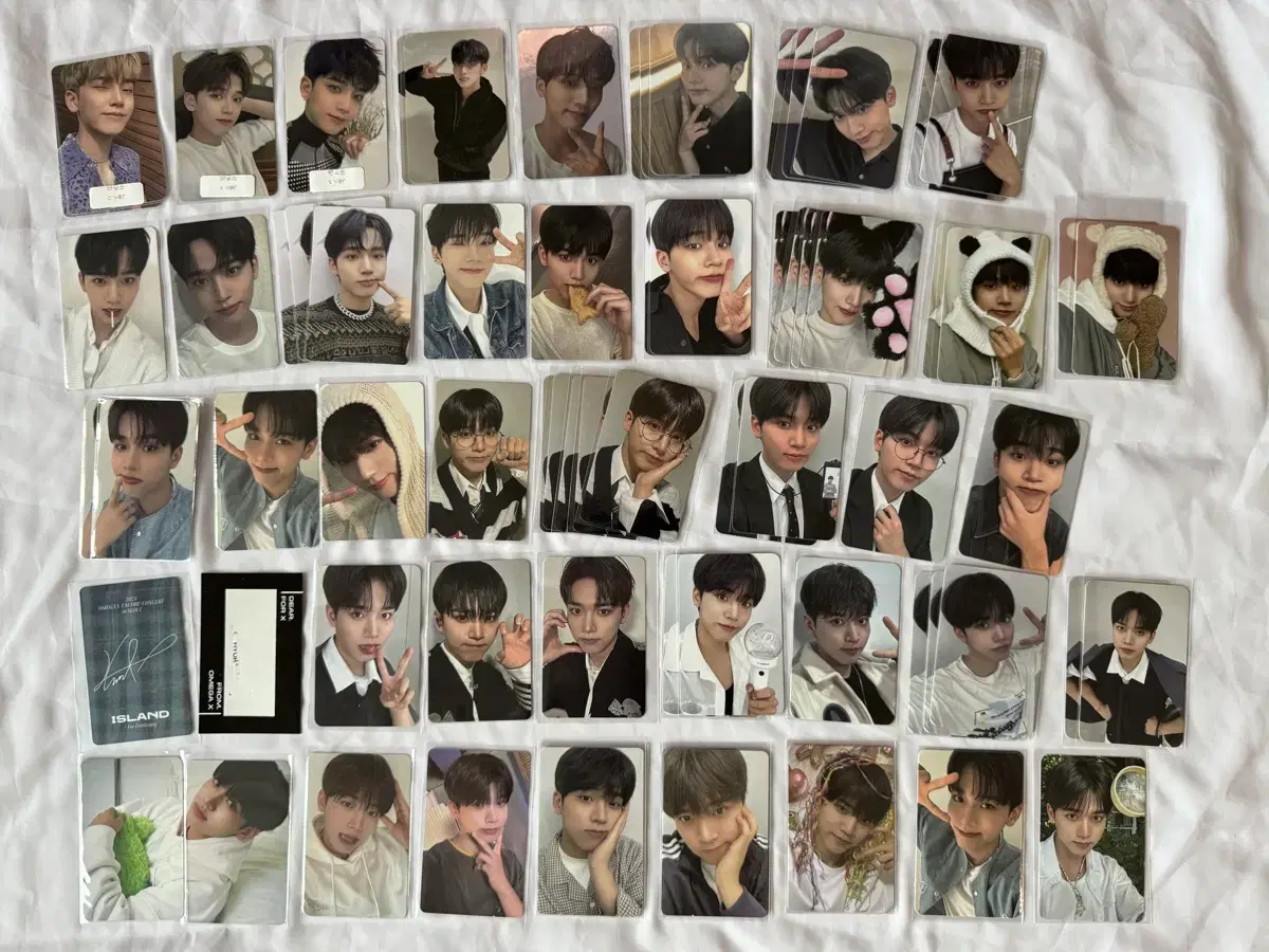 Omega X hyuk Alpo unreleased photocard etc. Photocard