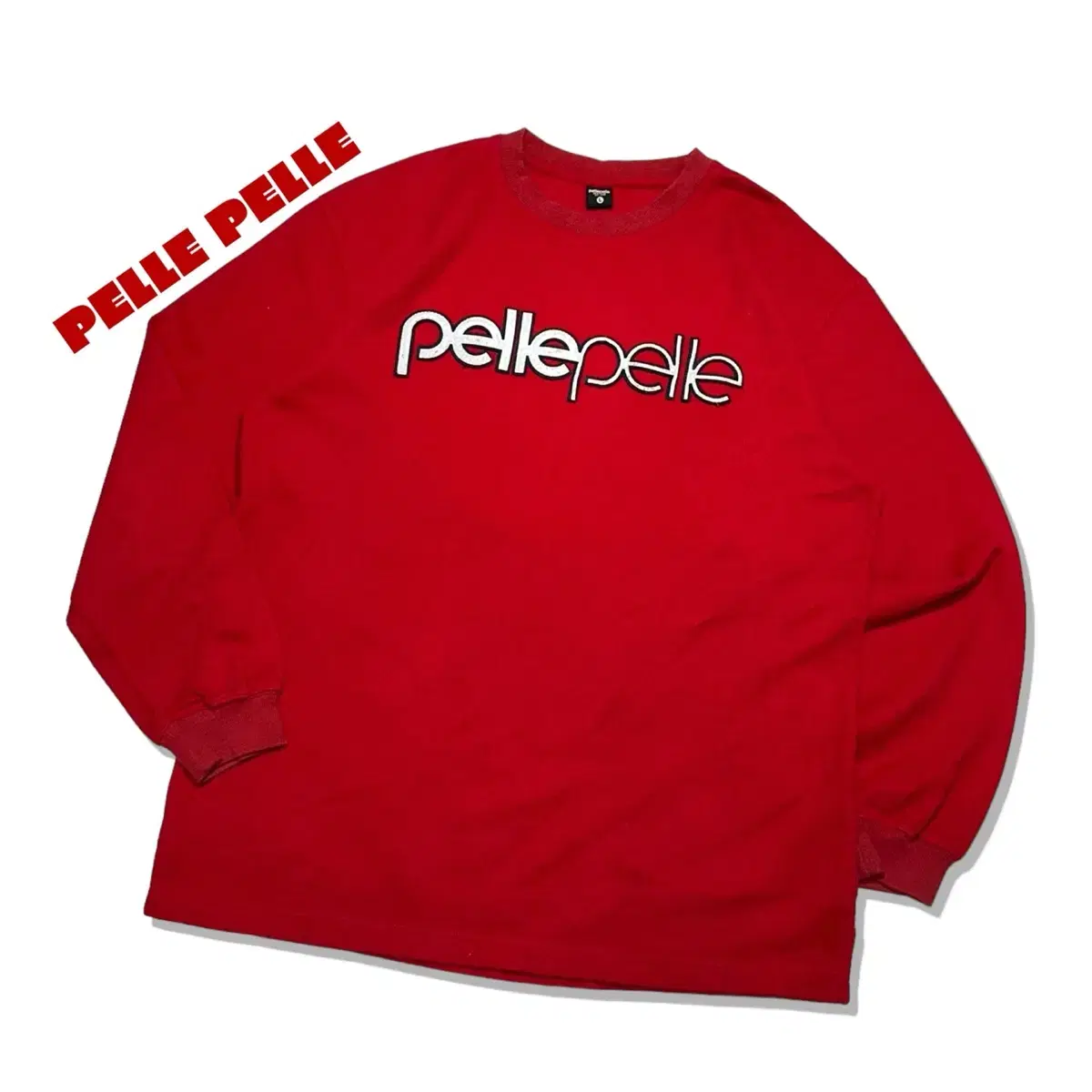 PELLE PELLE 펠레펠레 와플 맨투맨