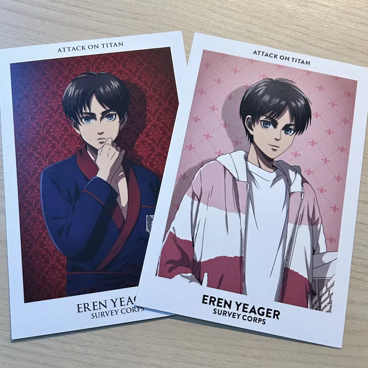 Attack on Titan Attack on Titan Eren Roomware Postcard