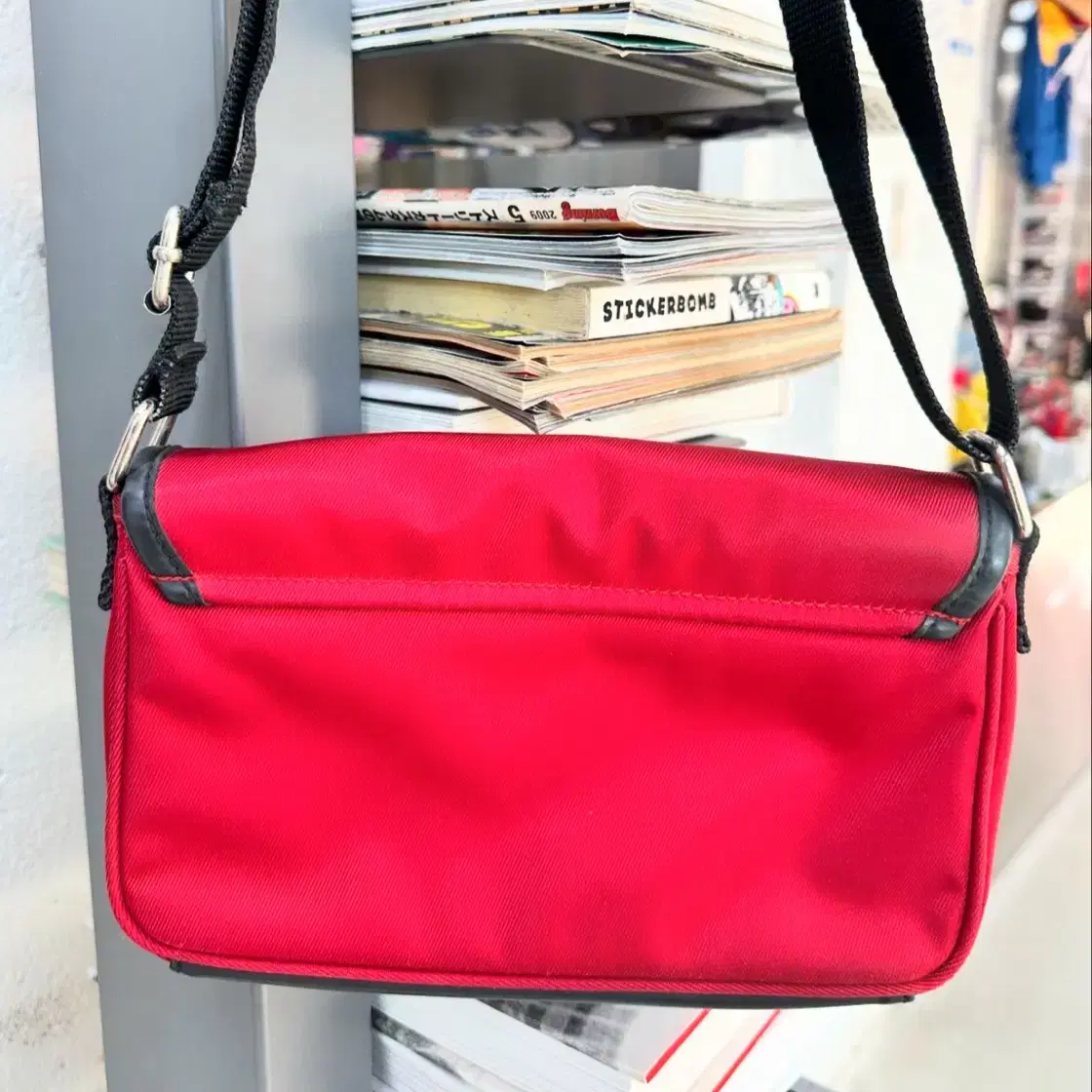 폴로스포츠 polo sport cross bag red