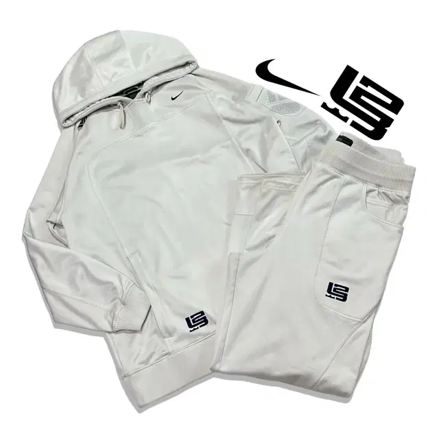 00s NIKE 나이키 르브론 제임스 후드 트레이닝 세트