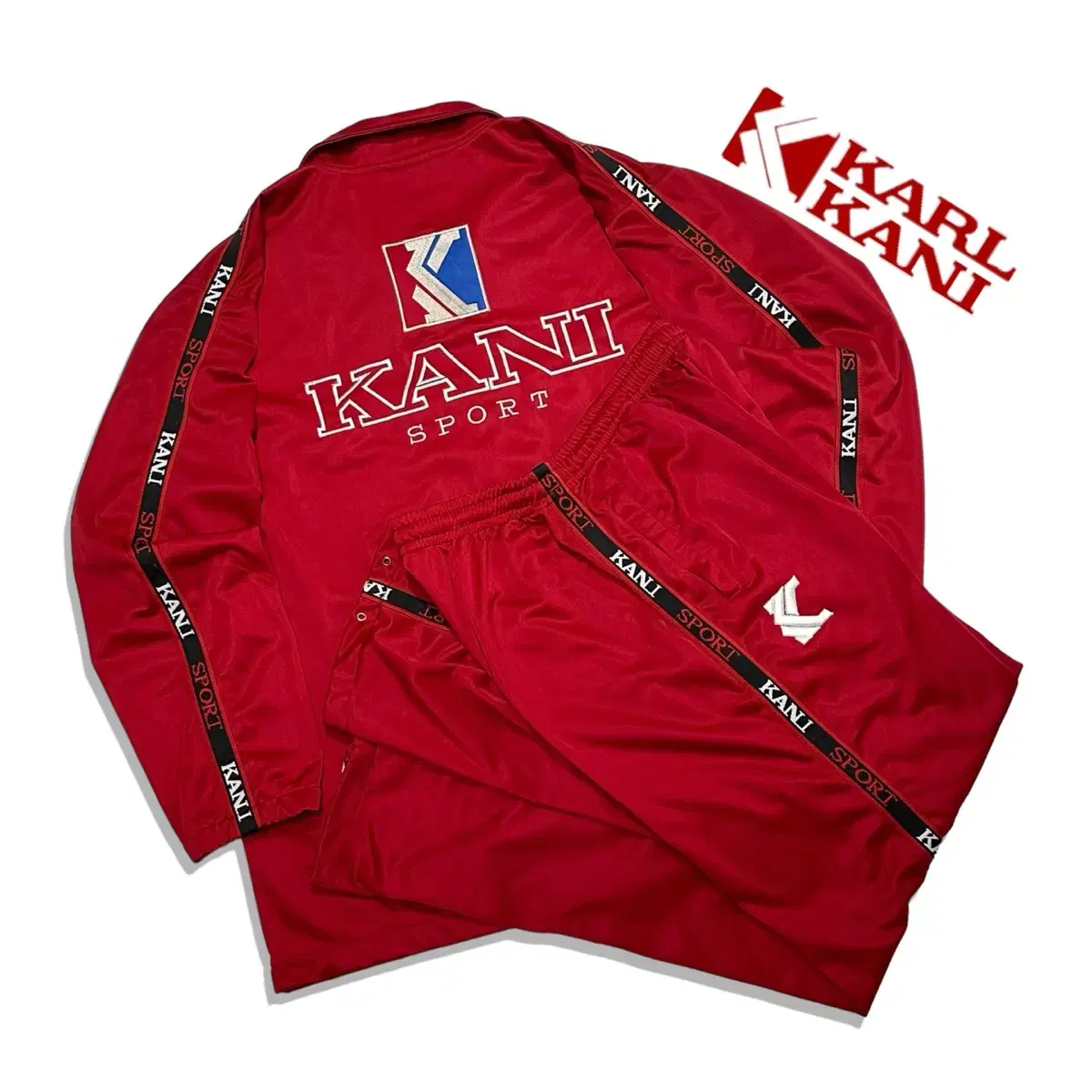 90s KARL KANI sports 칼카니 트레이닝 셋업