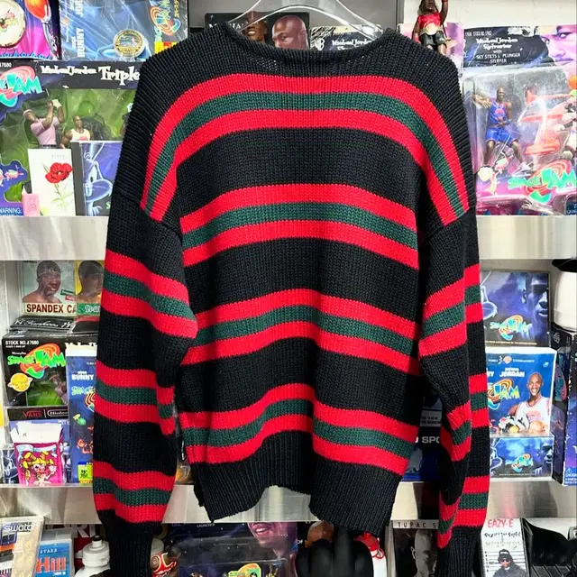 80S POLO VTG SCRIBBLE KNIT 폴로 모 스웨터