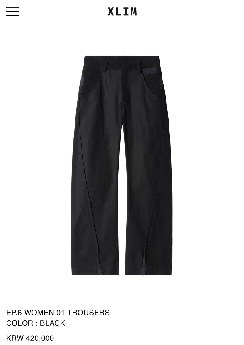 xlim EP.6 WOMEN 01 TROUSERS