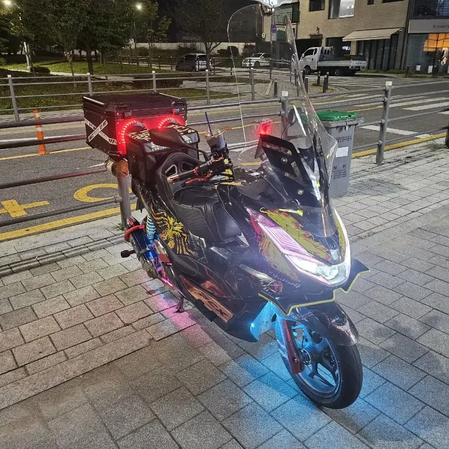 급처분)pcx125 22년식 abs 풀튜닝 구조변경