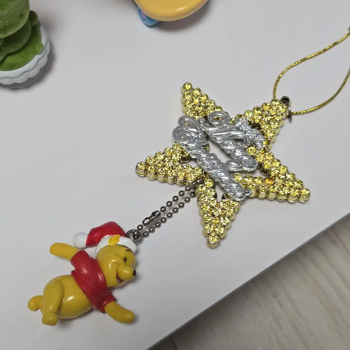 Christmas Pooh Ornament