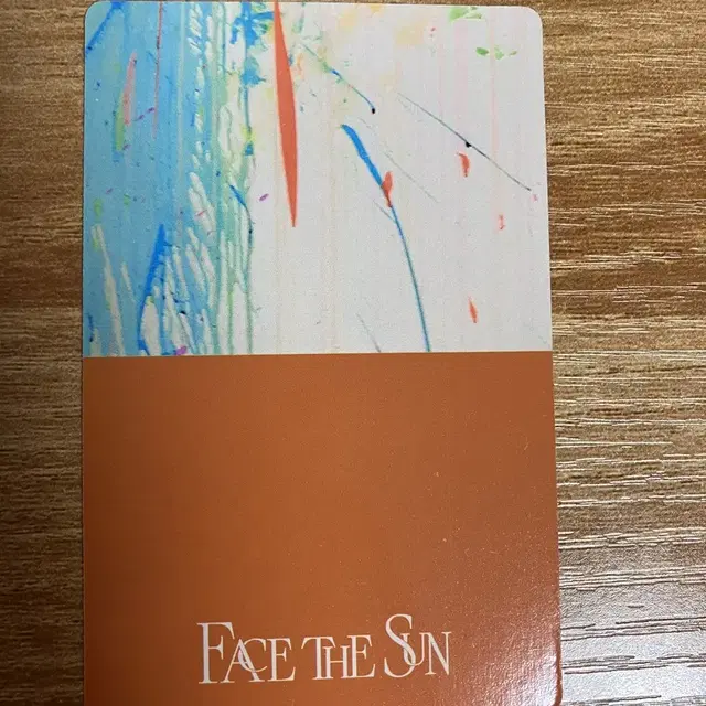 세븐틴 face the sun 포카 일괄