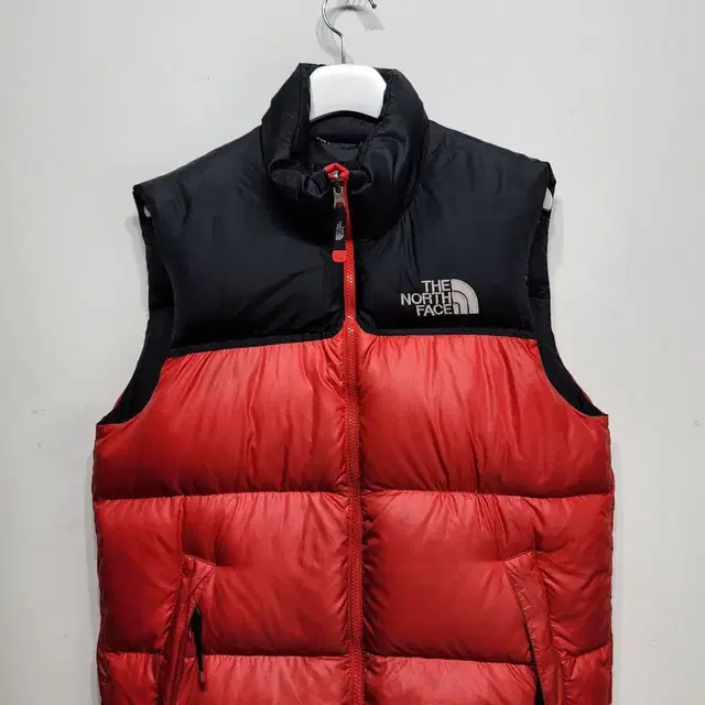 노스페이스 THE NORTH FACE 700눕시 패딩 조끼 점퍼자켓레드S