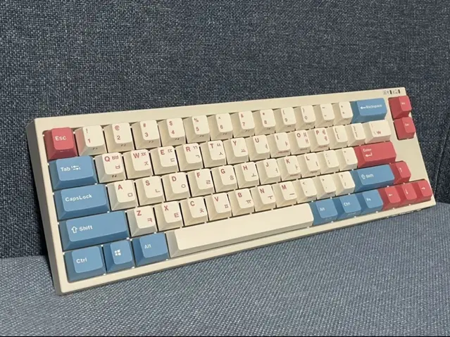 레오폴드 FC660MBT PD 코랄 블루 한글(저소음 적축)