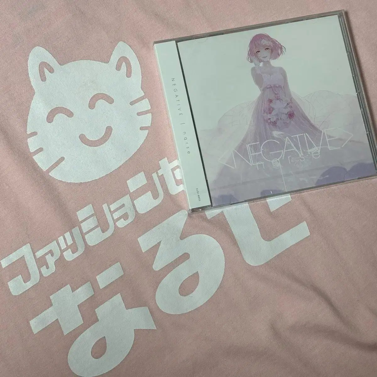 Utaite Naruse NQRSE T-Shirt album NEGATIVE CD Siddhi Siddhi