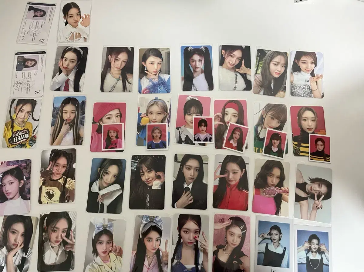 네고가능)ive photocard bulk sell 덤 많이 가을유진원영리즈레이이서