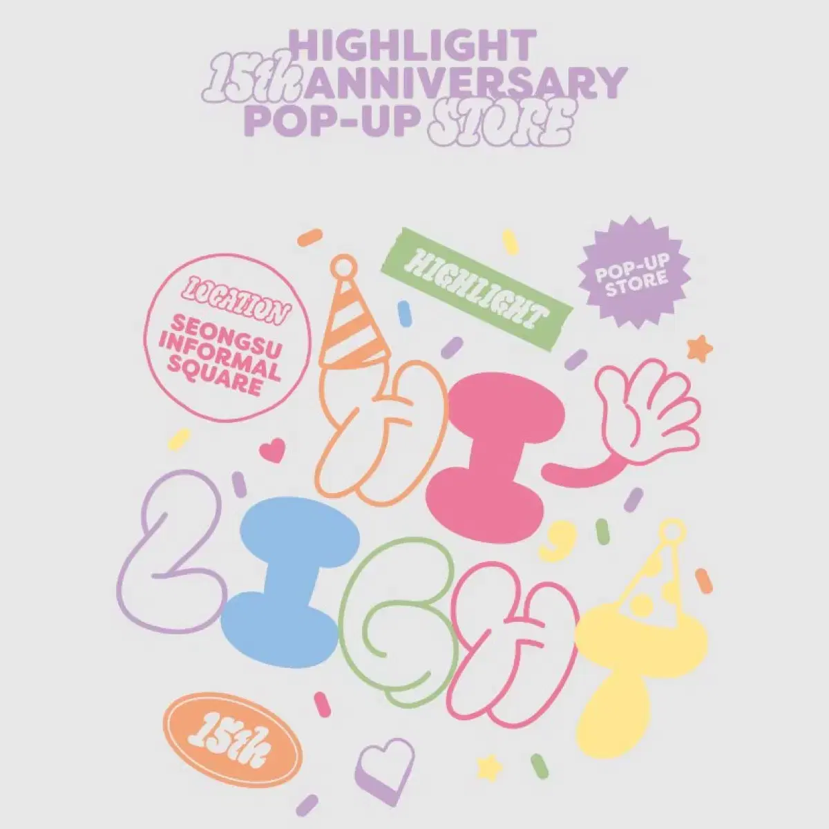 Highlight Merchandise pop up md photocard WTS