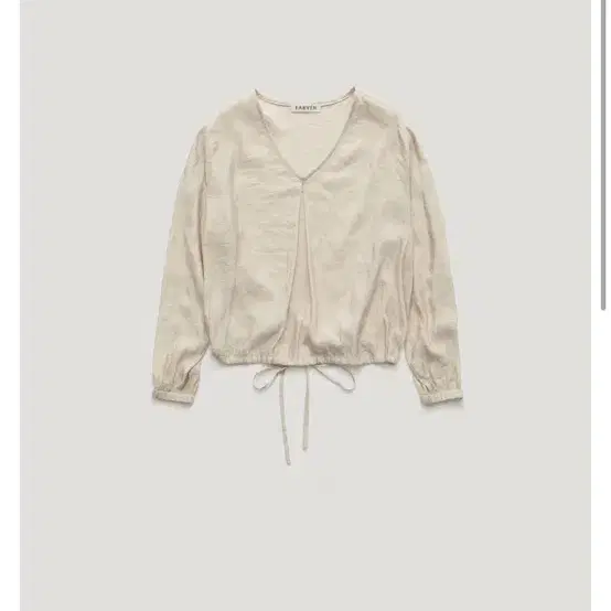 파르벵 블라우스 SALLY STRING BLOUSE_IVORY