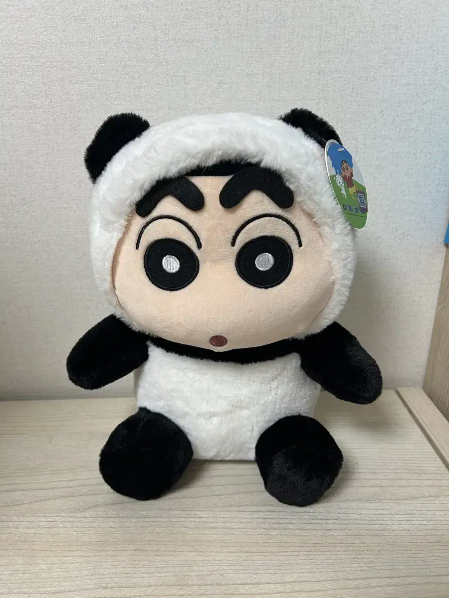 판다 짱구 30cm 인형 (새상품)